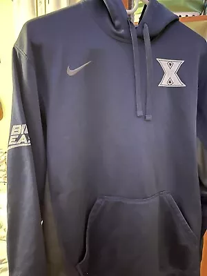 Nike Xavier University Big East Basketball Hoodie Men Size Medium Team Issued • $29.99