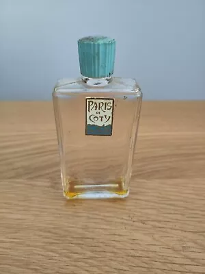 Empty Paris De Coty Eau De Toilette Bottle - Vintage  • £8