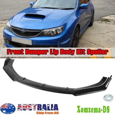 For Subaru Impreza 2000-2016 Car Front Bumper Lip Splitter Spoiler Body Kit AU • $54.95