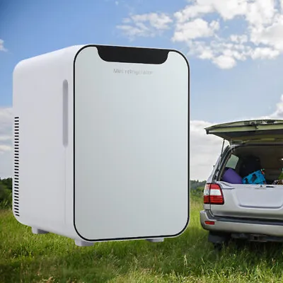 16L Fridge Car Refrigerator Freezer Cooler & Warmer For Home Car Travel Camping • £69.95