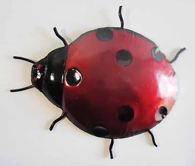 Metal Wall Art Decor Picture - LADYBIRD (19cm) *New* Boxed • £15.99