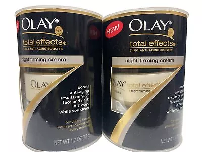 2/olay Total Effects Anti-aging Night Firming Cream 1.7oz Scuffed Box • $49.98