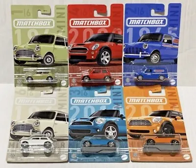 2024 Matchbox Walmart Exclusive Mini Cooper Series - Pick Your Favorites! • $3.16