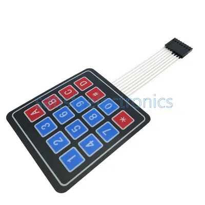 10PCS 4 X 4 Matrix Array 16 Key Membrane Switch Keypad Keyboard For Arduino AVR • $5.68