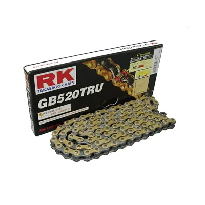 520TRU-CLF RK Rivet Link Gold O-Ring Chain Joining Link • £4.99