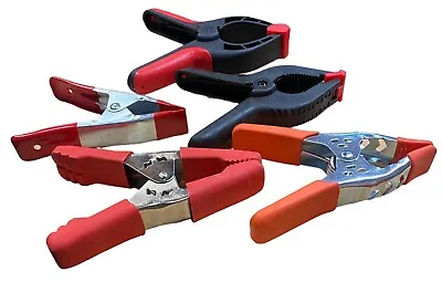 Large 6'' Spring Clamps Heavy Duty Market Stall Tarpaulin Cover Clips Grips • £14.99