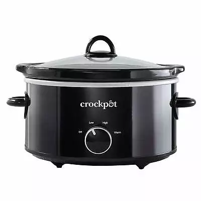 4-Quart Classic Slow Cooker Black • $22.57