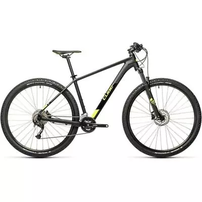 Cube Mens Aim EX Mountain Bike 2021 Hardtail MTB Bicycle Lightweight - Black • £546.90