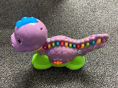Leap Frog Kids LetterSaurus Dino Interactive Toy Purple Learning ABC Music Fun • £9.95