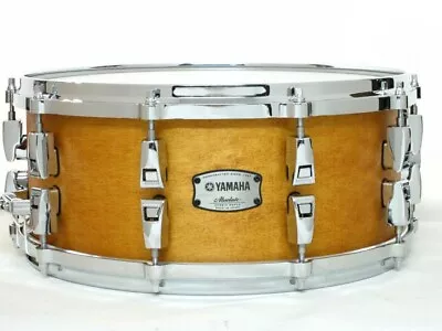 YAMAHA SNARE DRUM VNAMS1460 Absolute Hybrid Maple Vintage Natural • $550