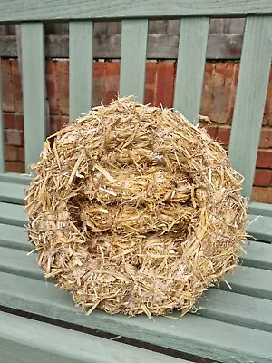 Straw Wreath BaseS 10  & Twine -pack Of 5 -Make Your Own Wreath/Dried/CHRISTMAS • £22.50