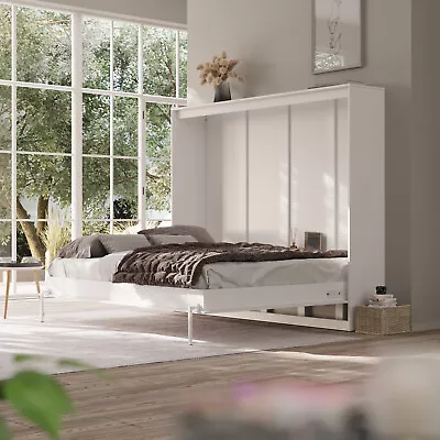 Murphy Bed Classic 160x200cm Folding Wall Bed Fold Down BedFold-Away Bed  • £1625.95