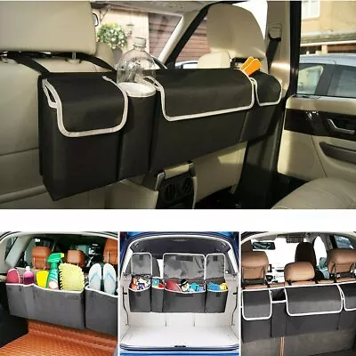 Multi-use Car Trunk Organizer Back Seat Storage Box Bag Oxford Car Accessories • $15.89