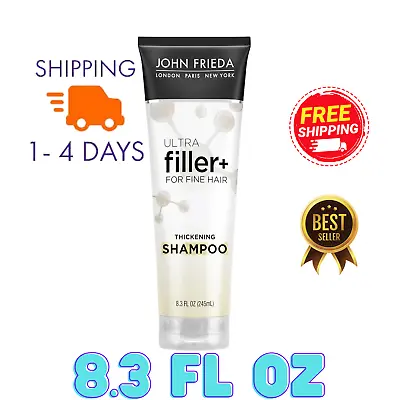 John Frieda Ultrafiller+ Thickening Shampoo For Fine Hair Volumizing Shampoo • $14.85