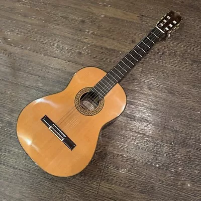 Classical Acoustic Guitar Ryoji Matsuoka Luthier No.30L Japan Natural S/N 23111 • $680