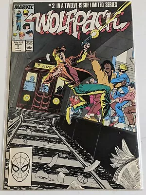 WOLFPACK #2 1988 - Marvel Comics • $6.95