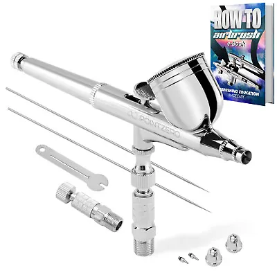 Dual Action Airbrush Kit With 3 Tips • $21.99