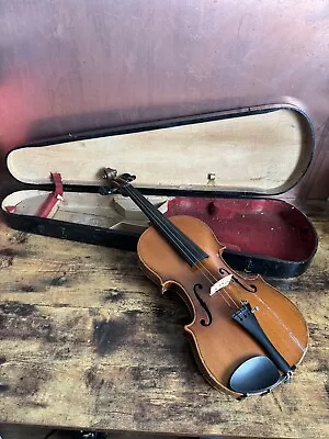 1900s Vintage Antique 4/4 Violin Nicolaus Amatus 1634 W/ 1 Piece Back • $34