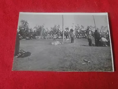 Vintage Real Photo Postcard RPPC Montana Indians Sioux Ft. Peck             H11a • $25