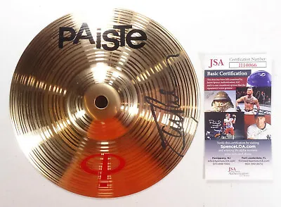 Signed Elp Carl Palmer Issued Paiste Cymbal Autographed Certified Jsa # Ii10066 • $250