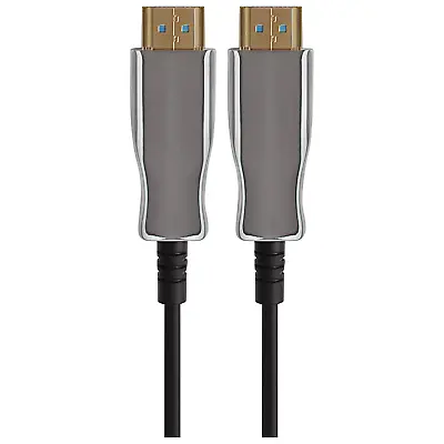 Maplin PRO HDMI To HDMI V2.1 8K Ultra HD 60Hz Fibre Optical Cable • £34.99