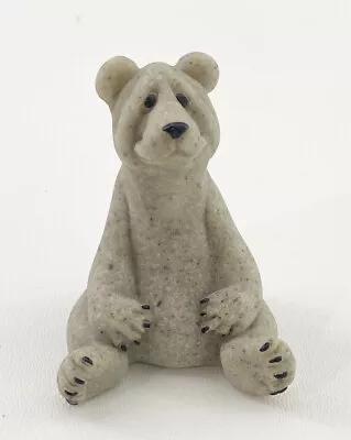 Quarry Critters Bear Figurine Boo Bear Sml Size Second Nature Designs Soapstone • $10.99