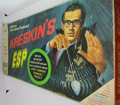 Kreskin's Esp Party Game Vintage Milton Bradley • $9.99