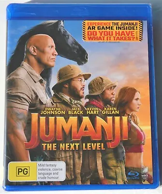 Jumanji - The Next Level - New Blu-Ray - Free Postage • $12.99