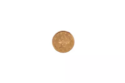 1853 1 Dollar Liberty Head Gold Coin Type 1 XF Cleaned • $259