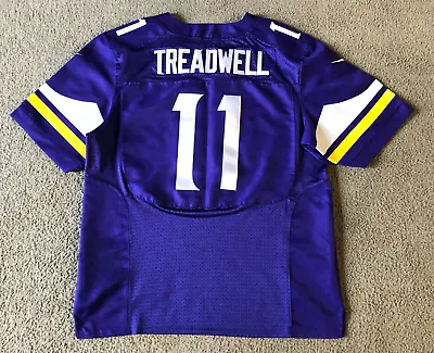 Nike On Field Embroidered Minnesota Vikings Laquon Treadwell Jersey - Size 52 • $25