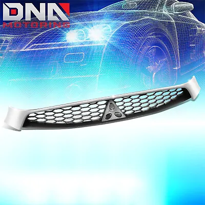 For 2016-2017 Lancer Honeycomb Mesh Upper Grille W/Badge Slot+Chrome Moulding • $129.88