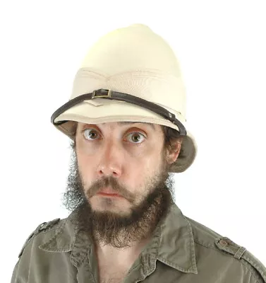 SteamPunk Cosplay Victorian British Safari Explorer Pith Helmet Hat NEW UNWORN • $19.99