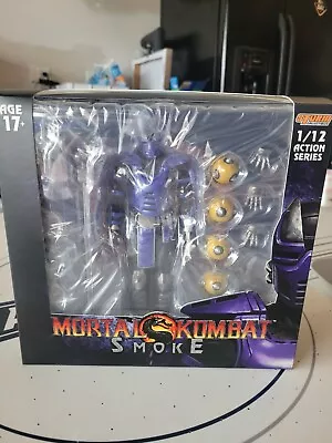 Storm Collectibles - Mortal Kombat - Smoke Cyber Ninja Figure NYCC Exclusive NEW • $194.99