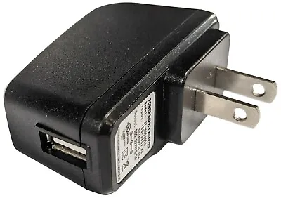 $9.99 • Buy 5V DC 0.5A Wall Adapter USB Output, 100-240V AC 50/60Hz (Cable Not Included)