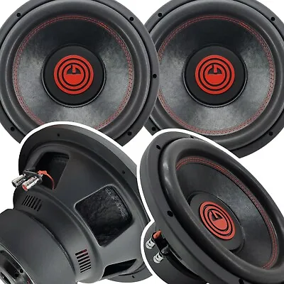 Pair Of Gravity 12 Inch 4000 Watt Car Subwoofer W/ 2 Ohm DVC Power (2 Sub ) • $169.99