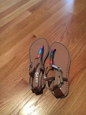 Women's Report T-Strap Sandals Size 8 Gently Used • $14.50