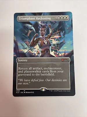 MTG Magic: The Gathering Triumphant Reckoning Borderless SLD  Mythic • $1.79