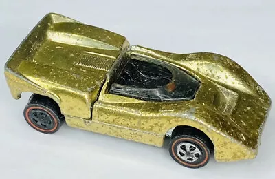 Hot Wheels Redline 1968 McLaren M6A - Light Gold • $28