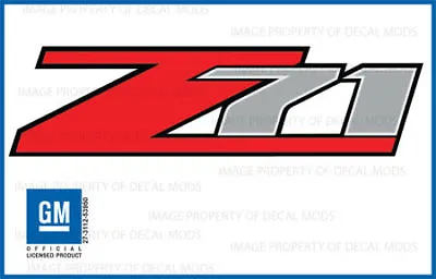 2007 - 2013 Chevrolet Silverado Z71 Decals - F - 1500 2500 GM HD Stickers FG9D0 • $23.96