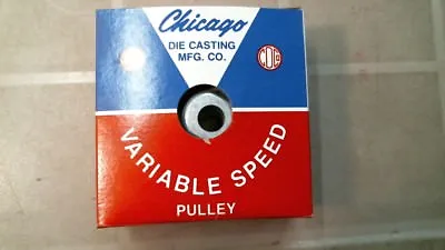 Chicago Die Cast 325VP 3-1/4  Variable Speed Pulley FREE SHIPPING • $12.99