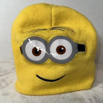 Minion Toboggan Despicable Me 2 One Size Beanie Movie Cartoon Hat • $8.47