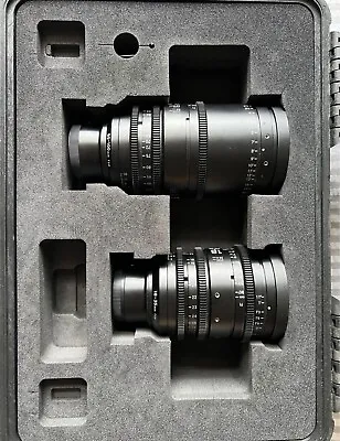 Sigma Cine High Speed Zoom Lens Set 18-35mm And 50-100mm T2 E Mount • $1