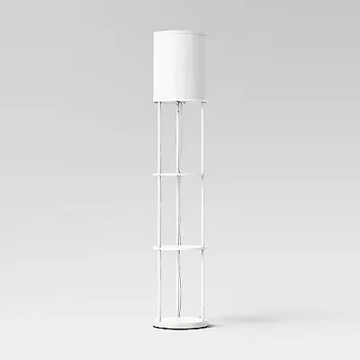 Shelf Floor Lamp White - Room Essentials • $12.99