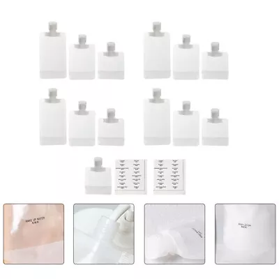  Air Plane Travel Essentials Gel De Cejas Transparente Bag Storage Bags • £8.45