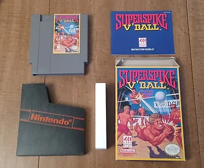 Super Spike V Ball Nintendo Nes Complete In Box Tested/works ** Mint Contents**  • $39.49