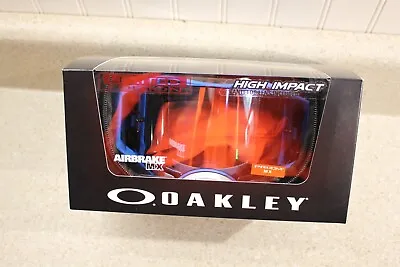 Oakley Airbrake Prizm Mx Sapphire Iridium Lenses Moto Blue Strap 0889 • $200.11