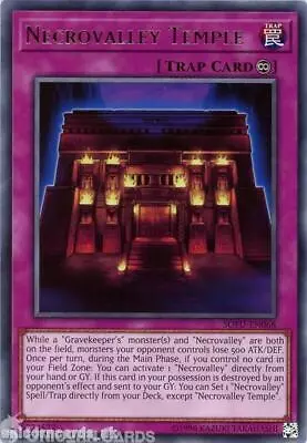 SOFU-EN068 Necrovalley Temple Rare UNL Edition Mint YuGiOh Card • £0.99