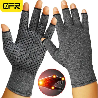 Compression Arthritis Gloves Hand Wrist Support Magnetic Grips Pain Relief Sport • $10.99