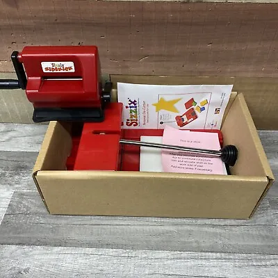 Sizzix Original Red Personal Die-Cutter Press Machine Pad 38-0605 Provo Ellison • $29.69
