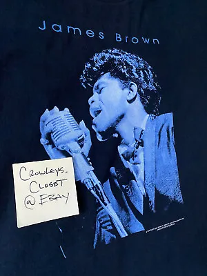 JAMES BROWN Vintage/New 2001 GEAR INK Official Licensed T-Shirt Sz XL (48)  • $59.99